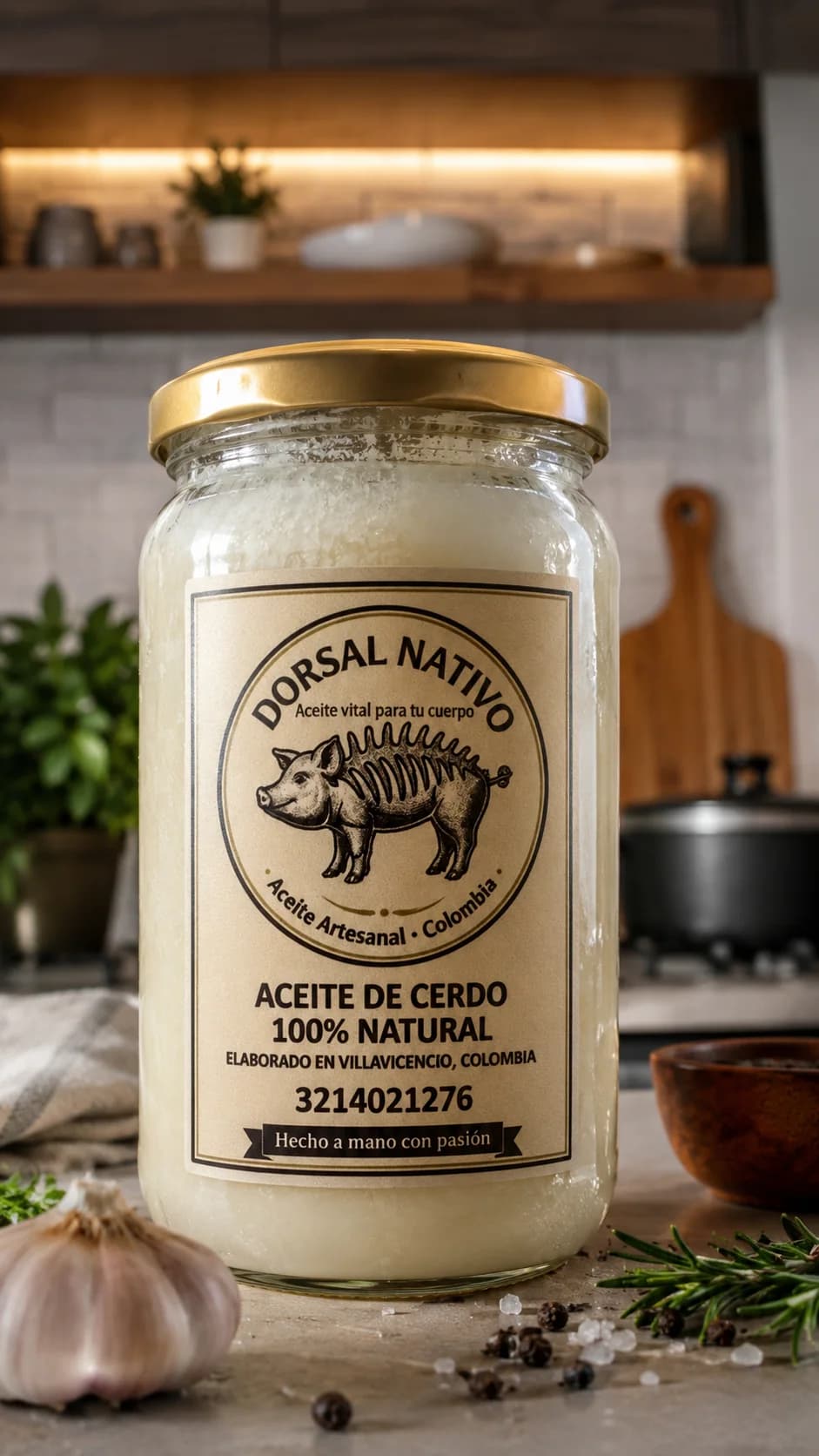 Frasco Dorsal Nativo 500 ml